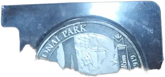 Vintage Moneda Conmemorativa Gran Cañón Parque Nacional