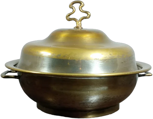 Antigua Sopera De Bronce Francesa