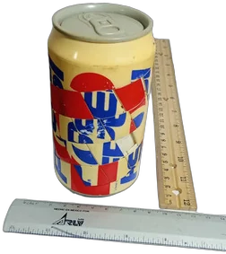 Vintage Pepsi Lata Coleccionable Cubo De Rubik 90's Blanco