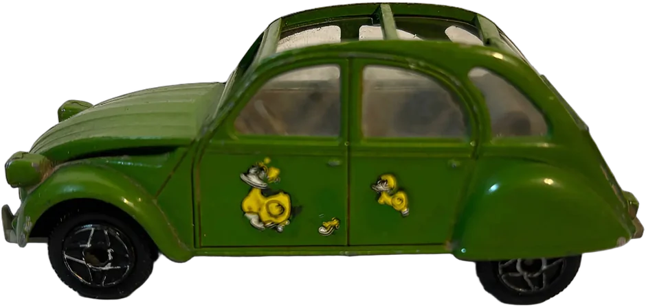 Auto A Escala Citroen 2cv6 Cougar 1/43 Verde
