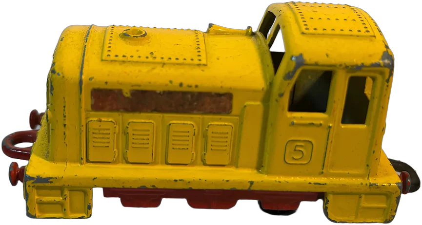 Vehículo A Escala Locomotora Matchbox Superfast Amarillo