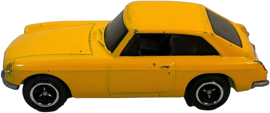 Auto A Escala Mgb Gt Modelo 1971 Coupe Matchbox Amarillo