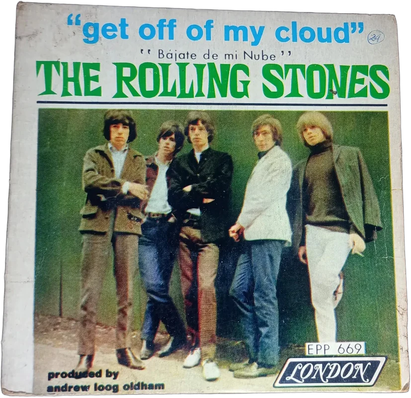 The Rolling Stones Ep 1965 Get Off Of My Cloud Peerless Edición Limitada