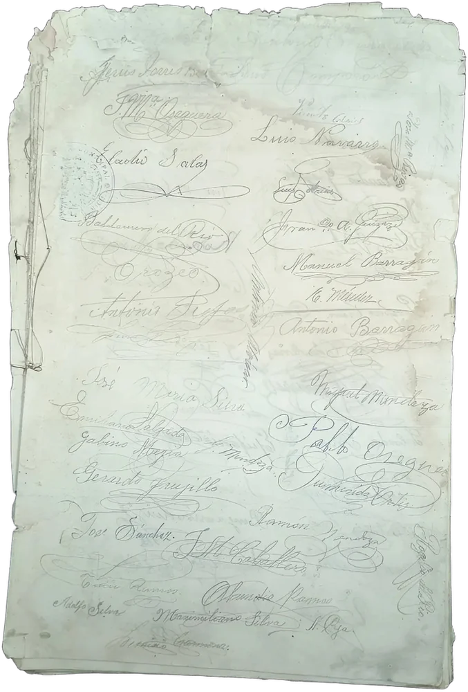 Expediente Municipal Aguililla Michoacán Siglo Xix — imagen 1