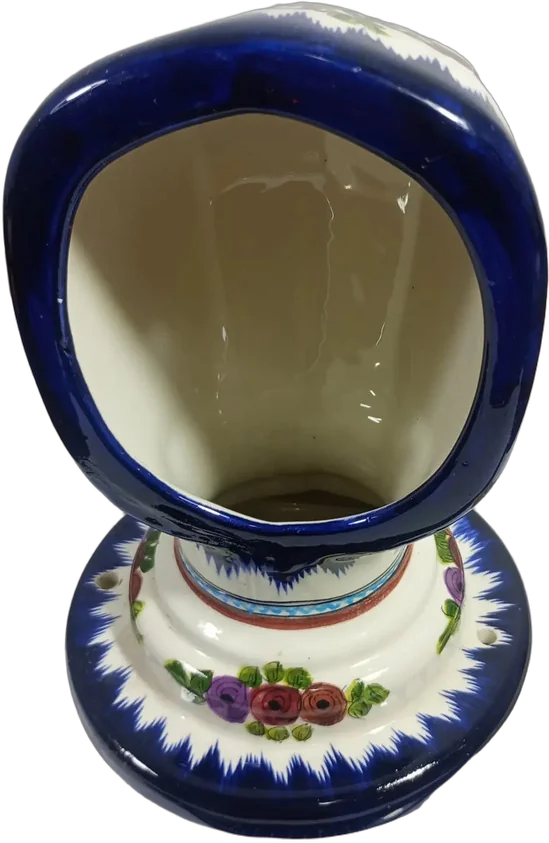 Faro Talavera Leceramic Pintado A Mano Puebla Azul