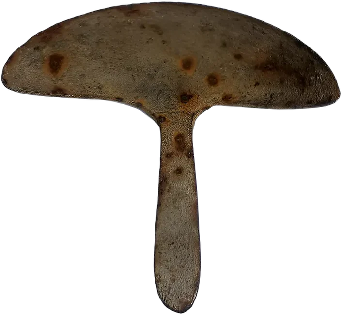 Cucharón De Fundición Antiguo En Hierro Para Minería Crisol — imagen 1
