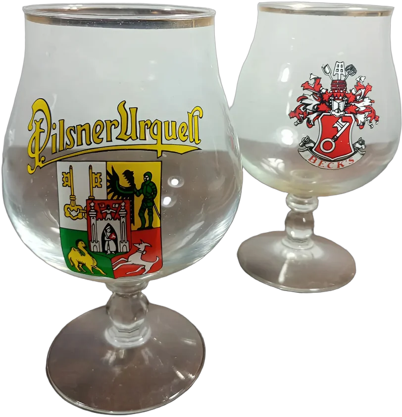 Antiguos Vasos Schultheiss Berliner Weisse Alemania