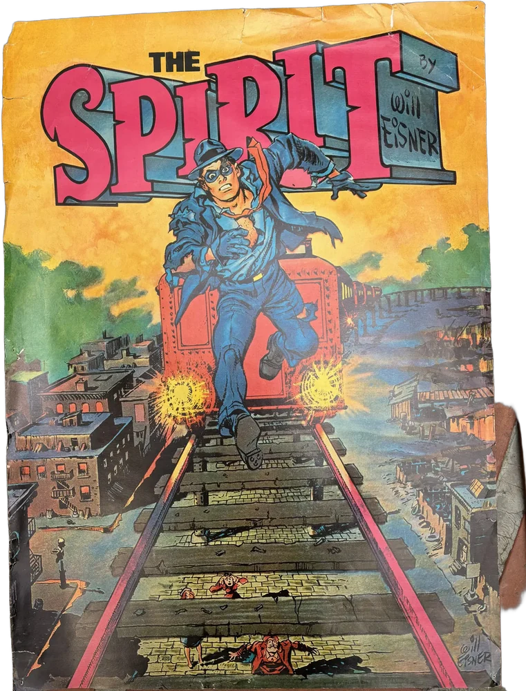 Vintage Poster The Spirit Comic Will Eisner