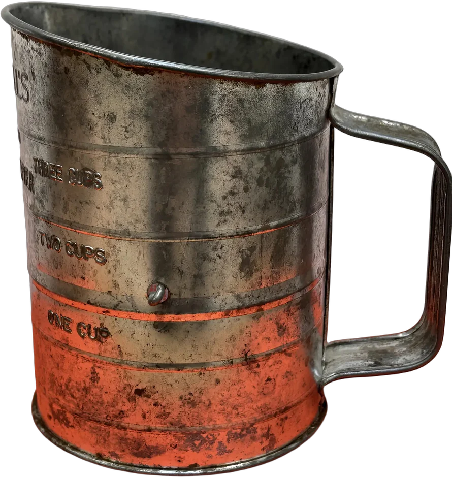 Antiguo Cernidor Marca Bromwell S 3 Tazas Usa