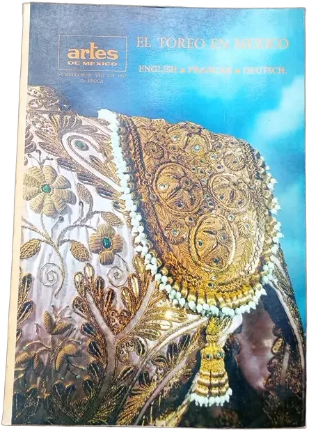 Vintage Revista Artes De México Toreo 1967