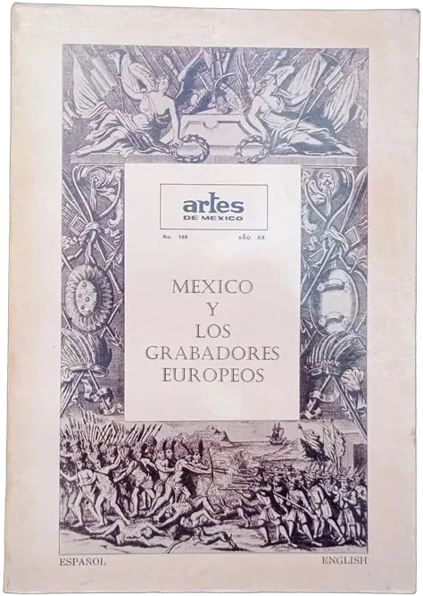 Vintage Revista Artes De Mexico 166 Grabadores Europeos