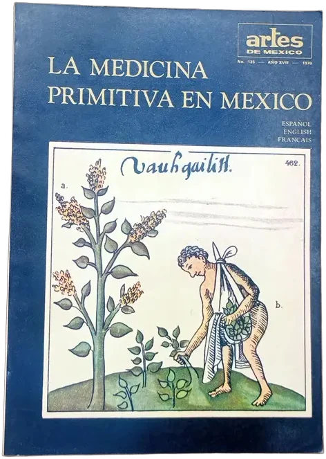 Vintage Revista Artes De México Medicina Primitiva