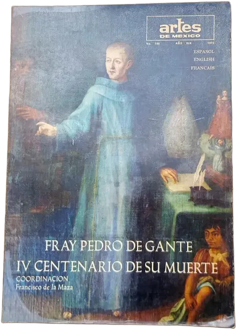 Vintage Revista Artes De México Fray Pedro De Gante