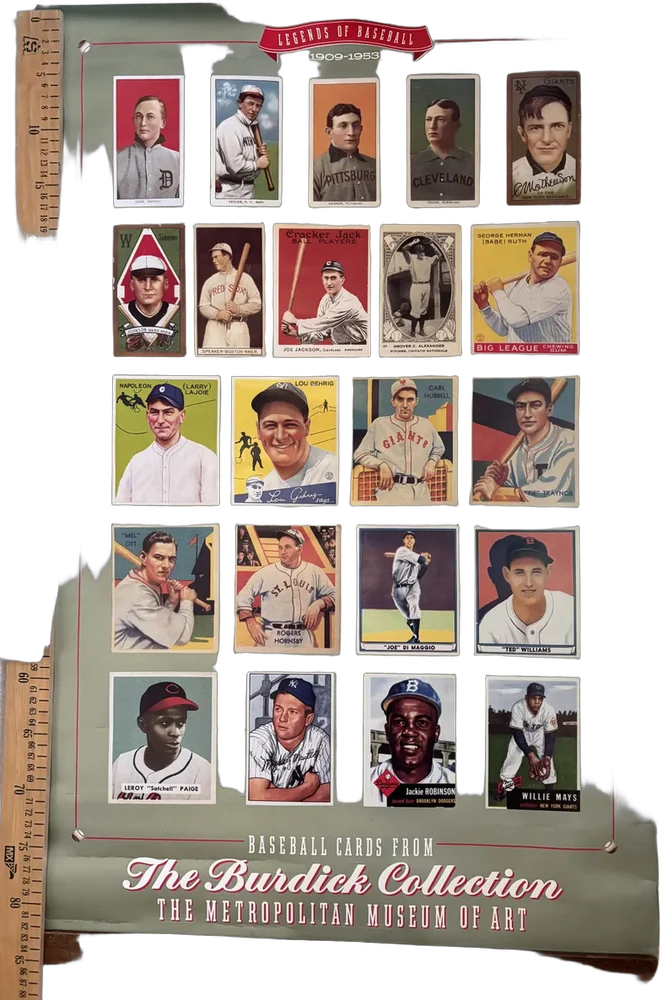 Póster Legends Of Baseball 19091953met Museum Mlb