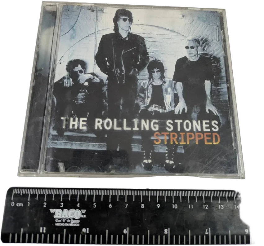 Vintage Disco Cd The Rolling Stones Stripped 1995 Importado