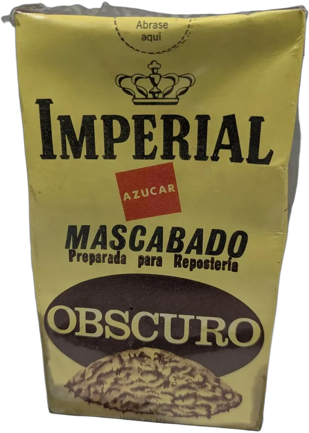 Vintage Empaque Azúcar Imperial Mascabado Sellado Colección
