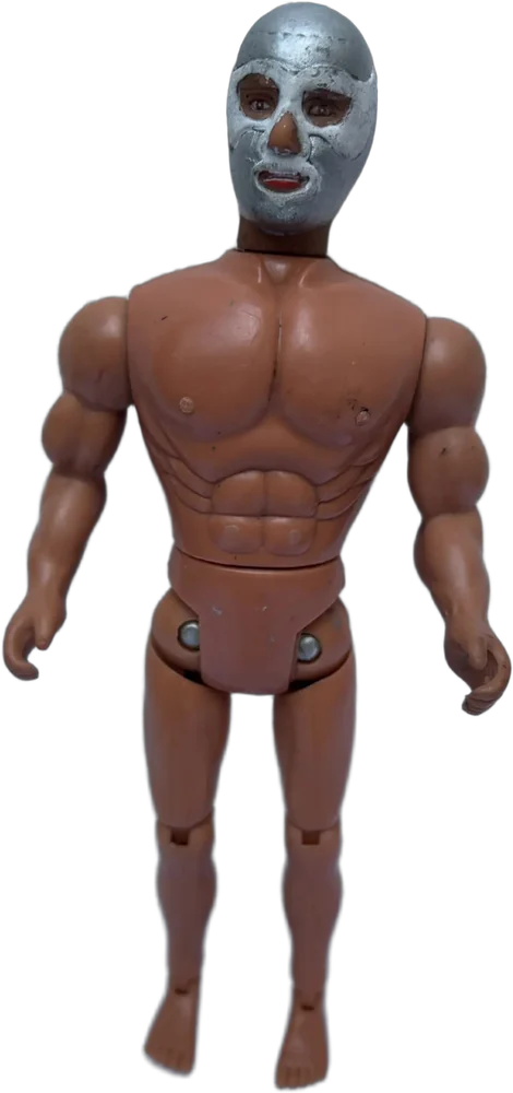 Vintage Figura Luchador Halcón Articulado México