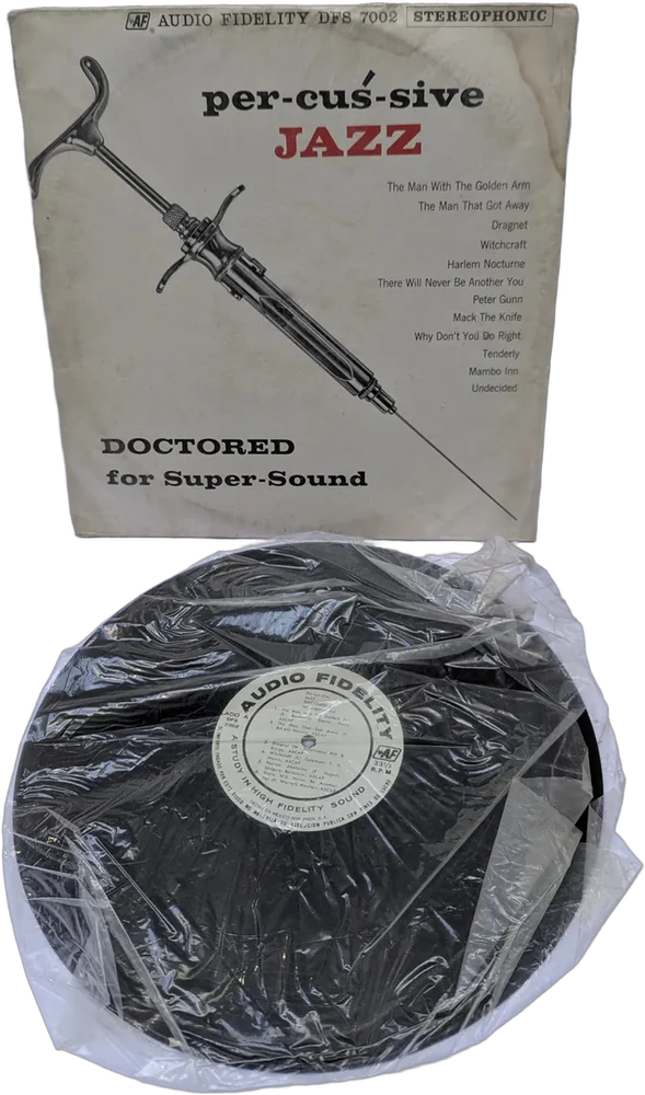 Vintage Disco Vinilo Percussive Jazz Audio Fidelity Stereo