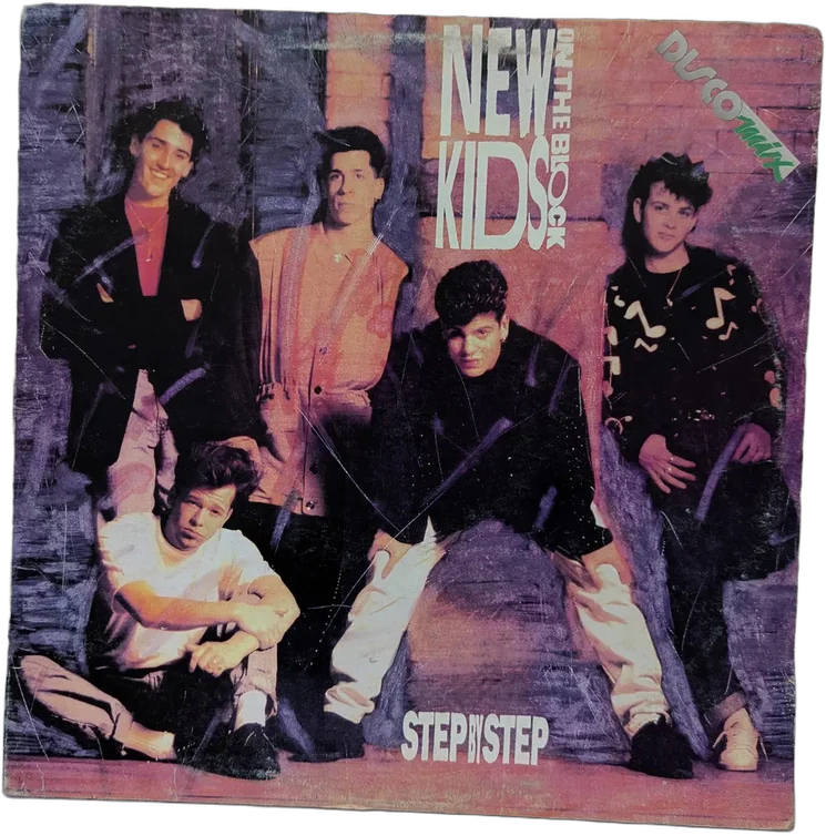 Vintage Disco Vinilo New Kids On The Block Step By Step