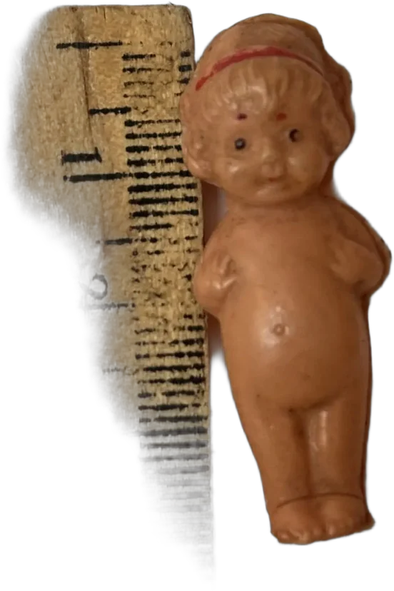 Antigua Muñeca Kewpie En Miniatura, Sololoy