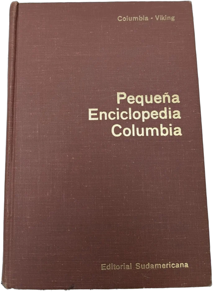 Antiguo Libro Pequeña Enciclopedia Columbia 64 Primera Ed — imagen 1
