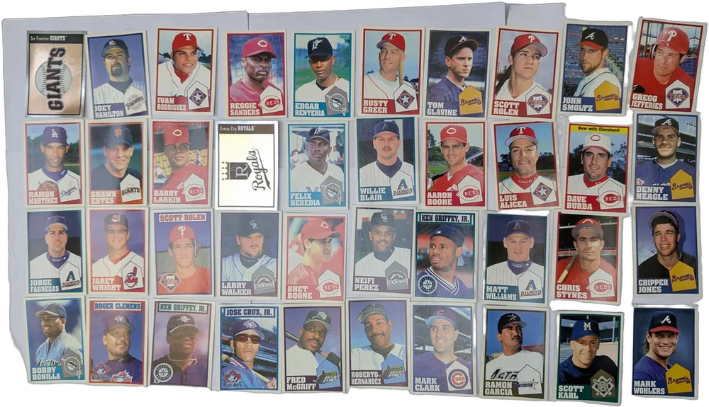 Vintage Lote 40 Tarjetas Béisbol Mlb 1998 Victory Upper Deck