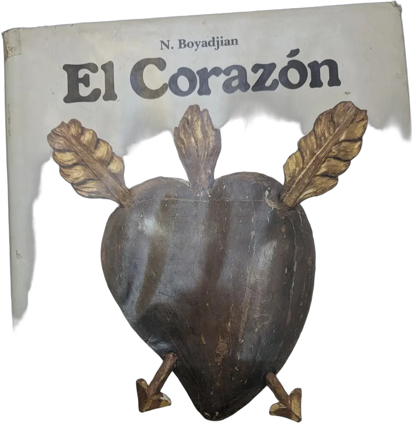 Vintage Libro El Corazón Historia Simbolismo Boyadjian