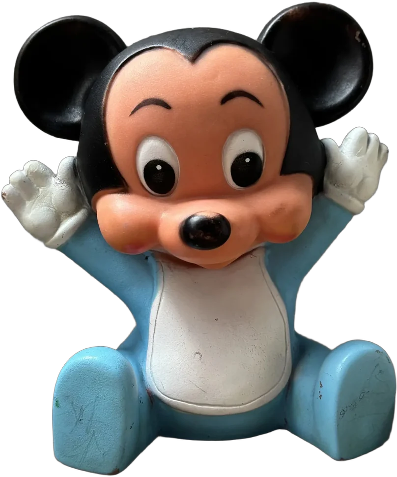 Mickey Mouse Bebé Alcancía Marca Vinilos Romay Bebé Mickey Mouse Azul Claro
