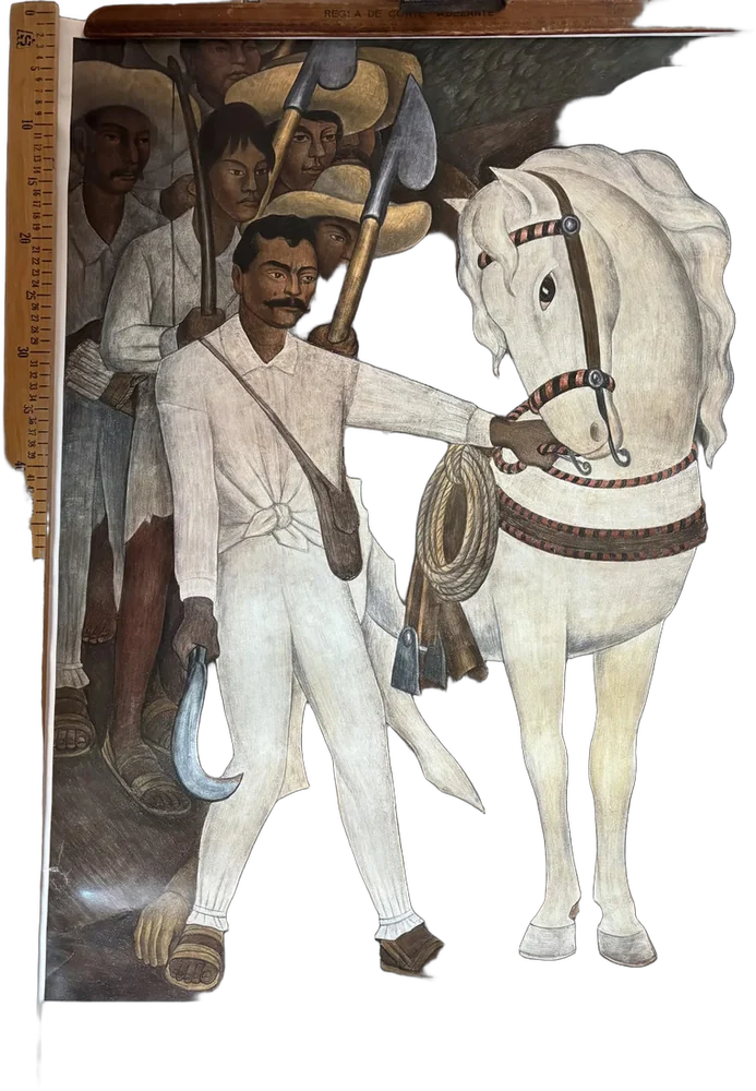 Póster Zapata Diego Rivera Museo De Arte Moderno Nueva York