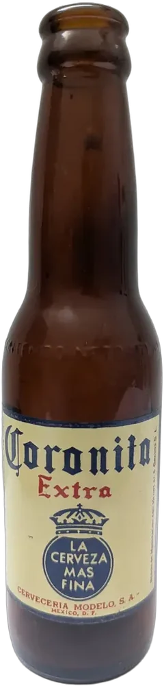 Antigua Botella Coronita Extra Cervecería Modelo 190ml 1930 Coronita