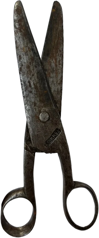 Tijeras De Hierro Antiguas Coikes? Gris — imagen 1