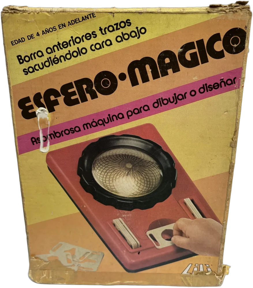 Juguete Vintage Esférico-mágico Skedoodle Lili-ledy