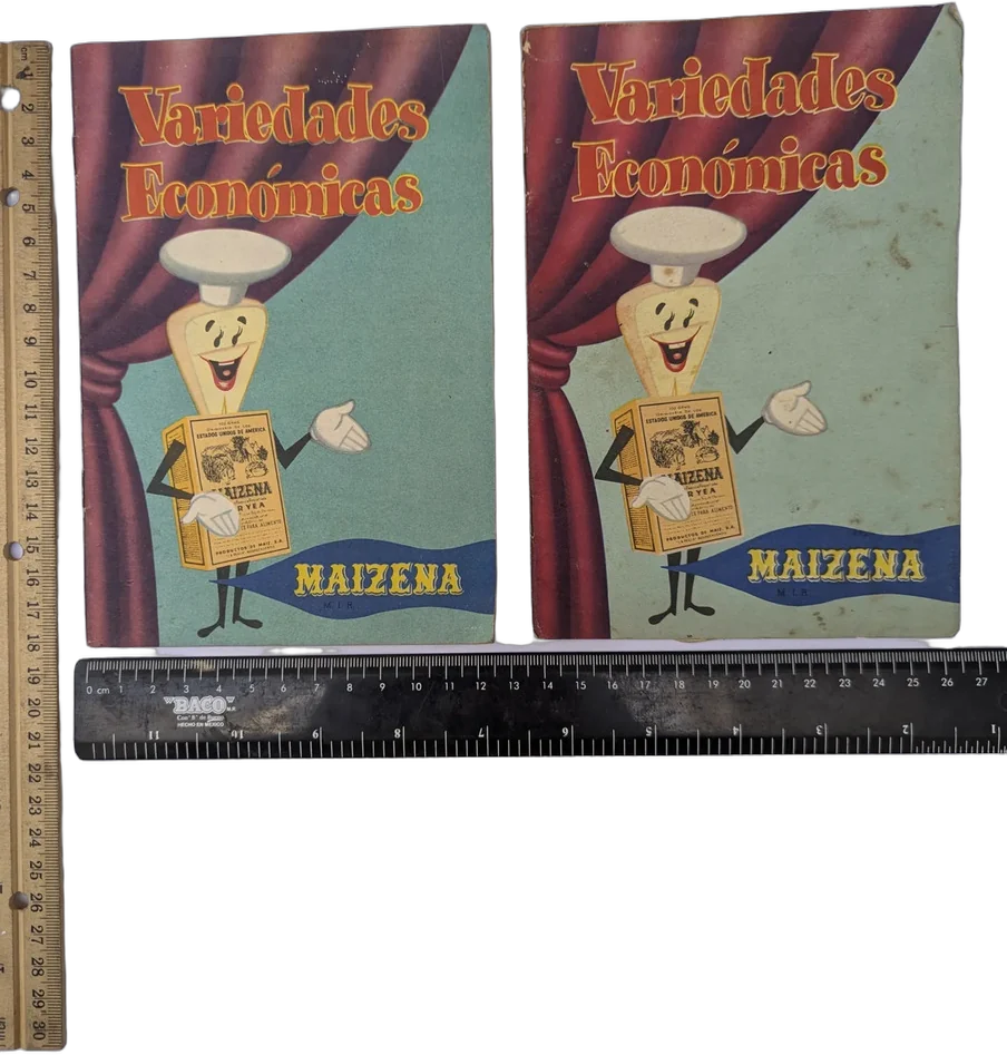 Antiguo Recetario Folleto Variedades Maizena Duryea — imagen 1