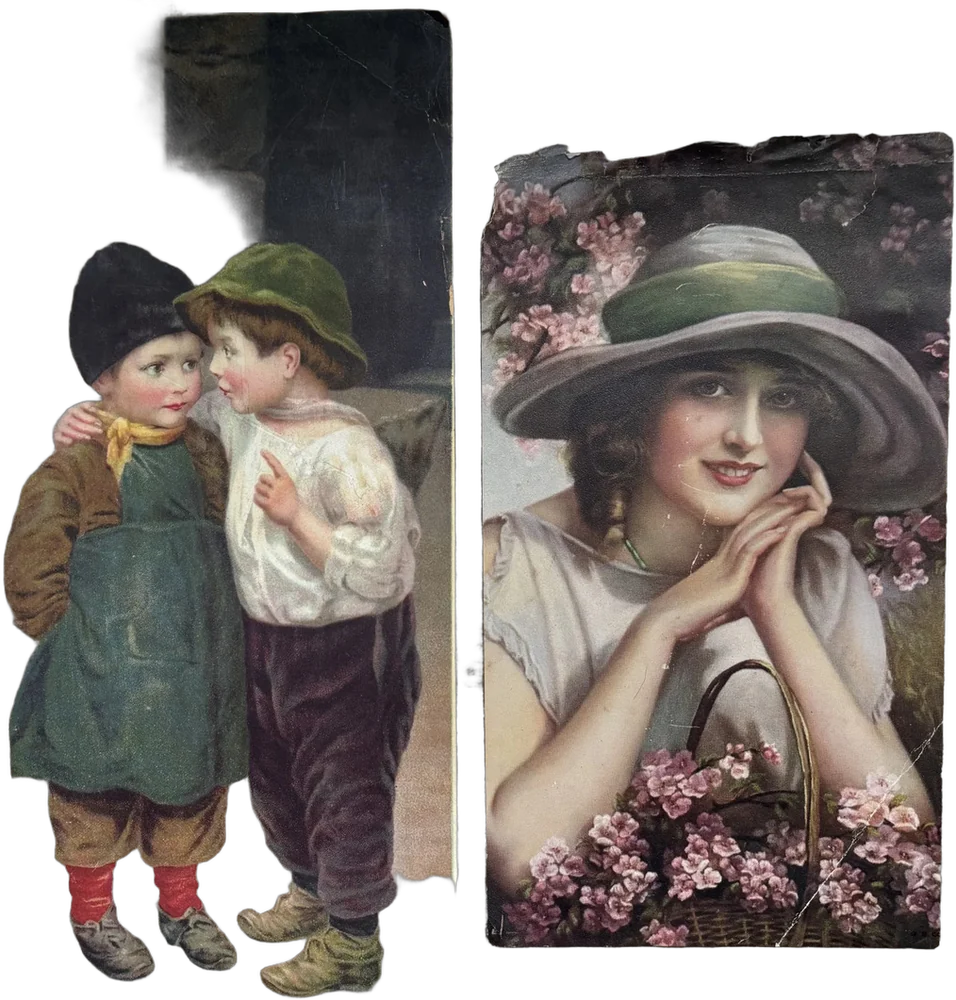 Dis Antiguas Cromolitografías 1899