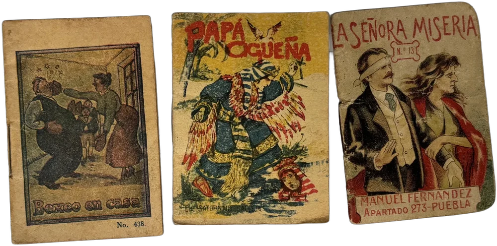 Lote De 3 Cuentos Antiguos Calleja, Fernández Y Otro 1900 — imagen 1