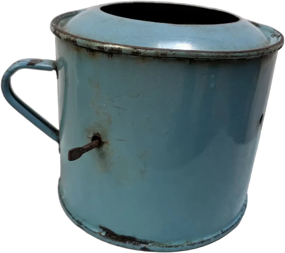 Antiguo Quemador De Estufa Peltre — imagen 1