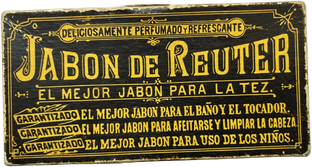 Antigua Cajita Coleccionable Jabón De Reuter — imagen 1