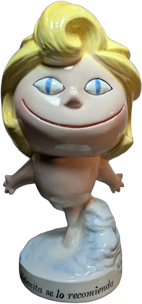 Antiguo Personaje Helenita Helados Holanda Cerámica Vintage — imagen 1