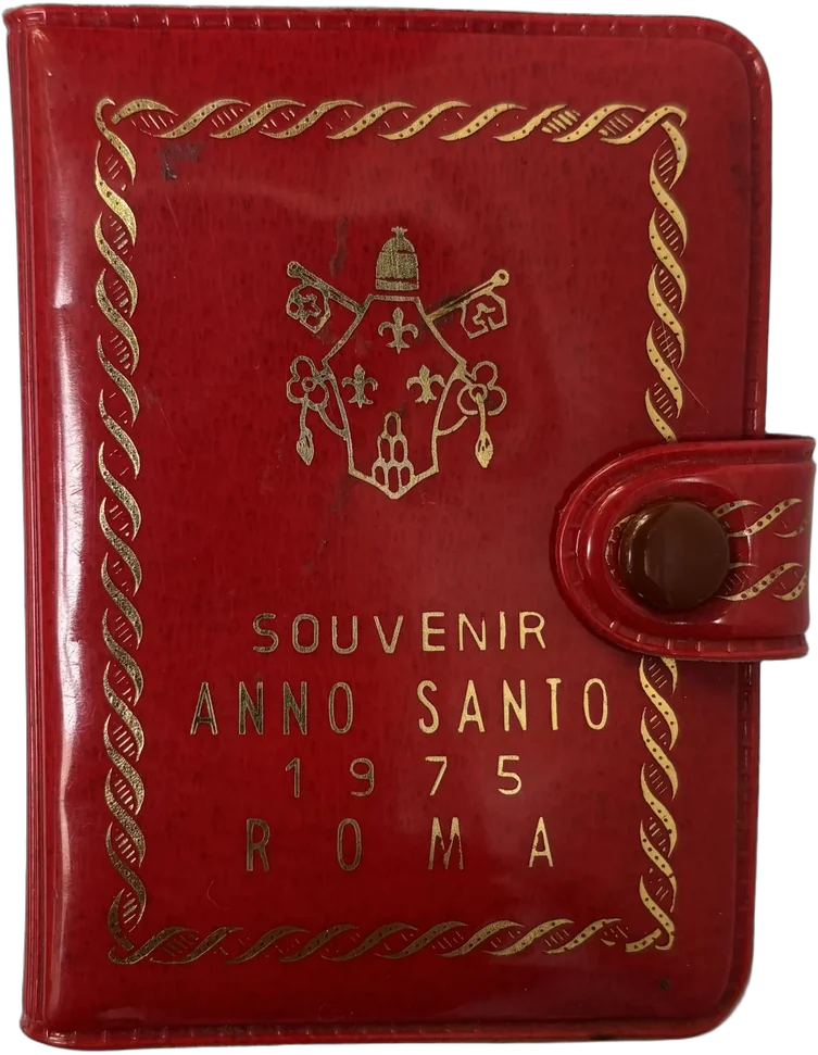 Vintage Postales Vaticano Año Santo 1975 Roma
