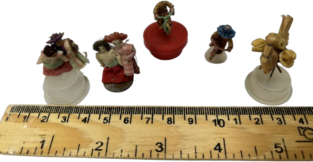 Antiguo Lote Miniaturas Artesanales Mexicanas (5)