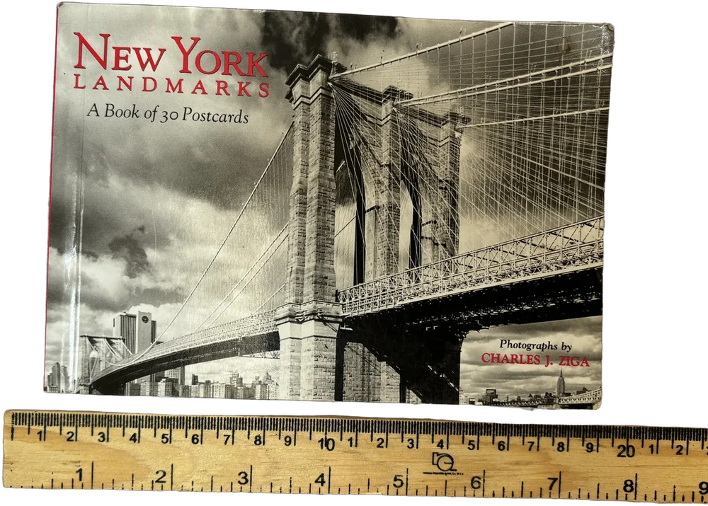 Vintage Postales Nueva York Blanco Y Negro