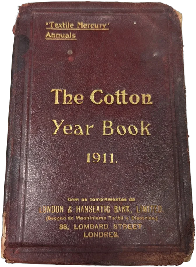 Libro Antiguo The Cotton Year Book, Edición De 1911