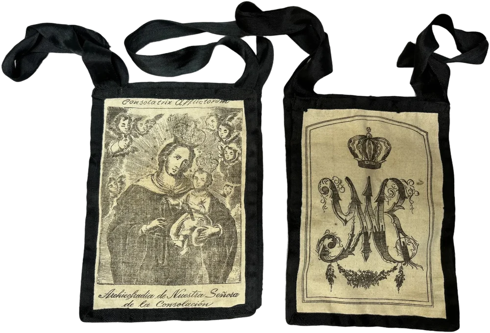 Antiguo Escapulario Archicofradia Señora De La Consolación