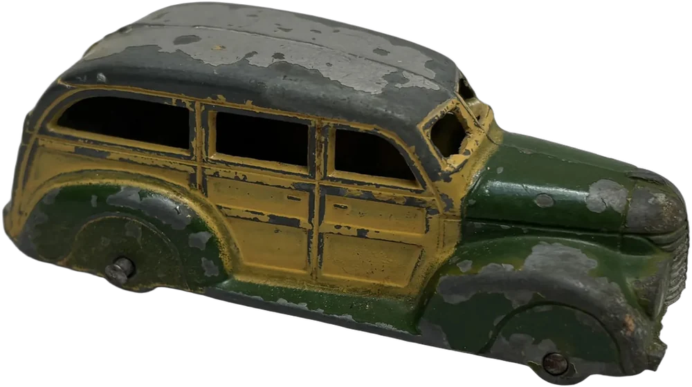 Antiguo Ford 1940 Tootsietoy Woody Station Wagon