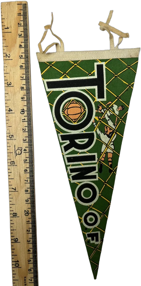 Banderín Coleccionable Futbol Torino, 50s Torino