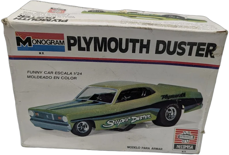 Kit Para Armar Monogram Necomisa Plymouth Duster 1/24 Verde Lima