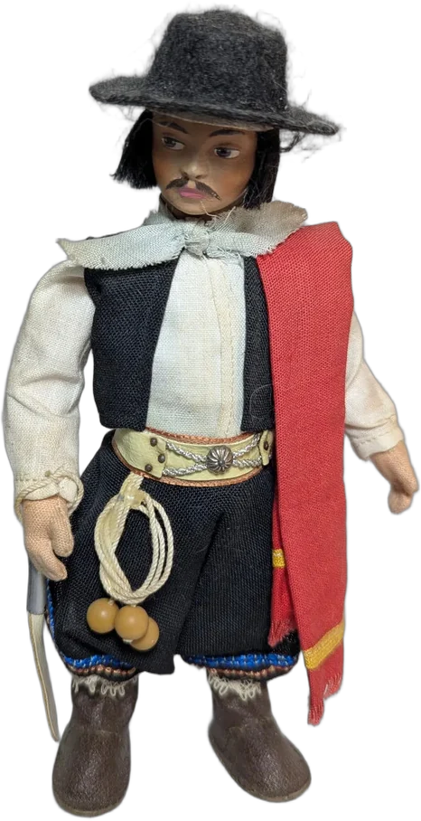 Antiguo Muñeco Gaucho Argentino Regional Colección Colectur