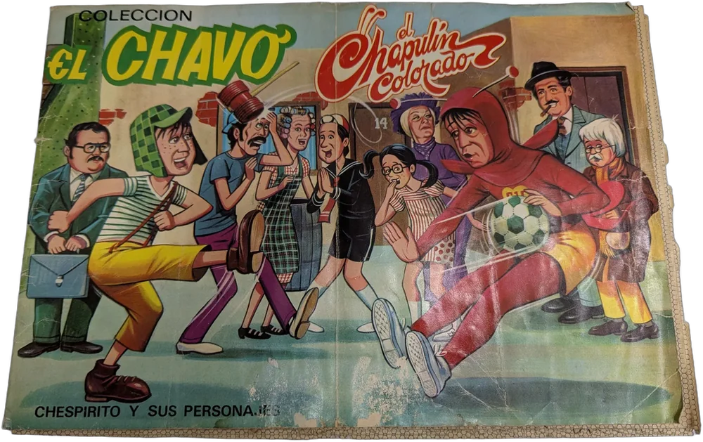 Vintage Album El Chavo Y El Chapulin Colorado Culturama
