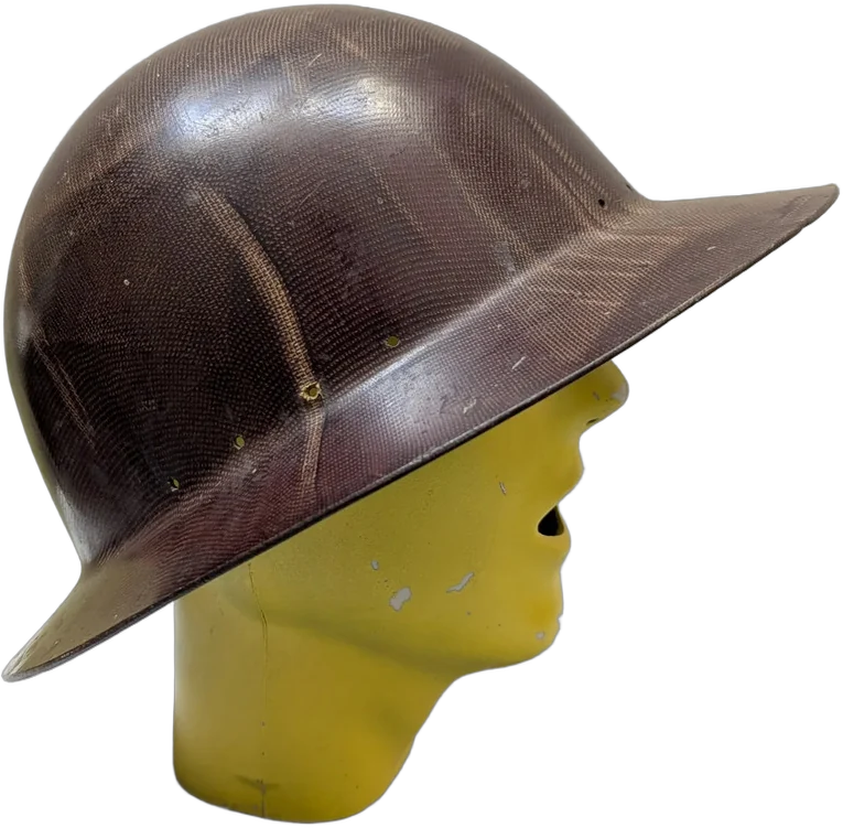 Antiguo Casco De Seguridad Industrial De Baquelita Colección