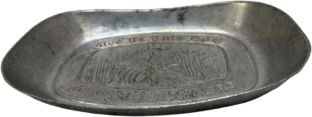 Vintage Charola Para Pan Wilton Armitale Usa Plateado